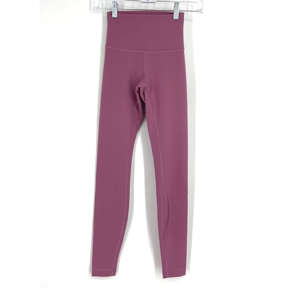 Lululemon Wunder Train High Rise Tight 28"Vintage Plum Size 2‎